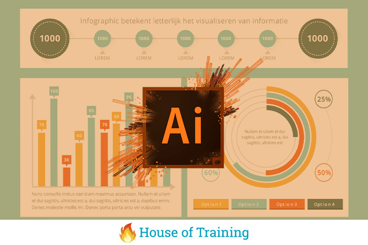 Leer infographics maken met Adobe Illustrator