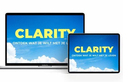 In de cursus Clarity leer je wat je wilt met je leven