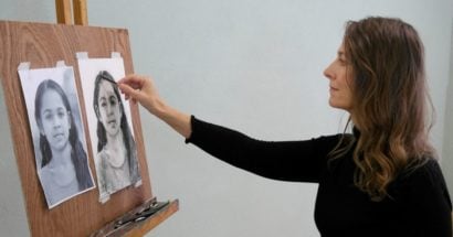 Kunstenaresse Helene Gandolfi kan jou online leren portrettekenen
