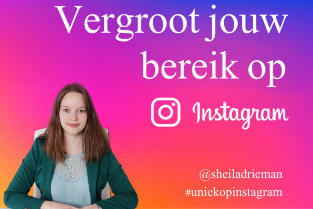 In de cursus leer je hoe je je bereik op instagram kunt vergroten