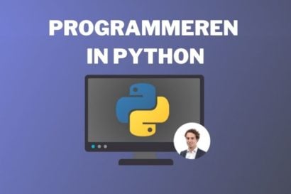 Met deze online cursus leer je hoe je kunt programmeren in Python